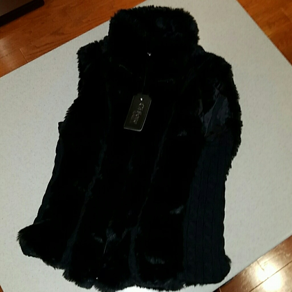 Faux Fur Vest NWT